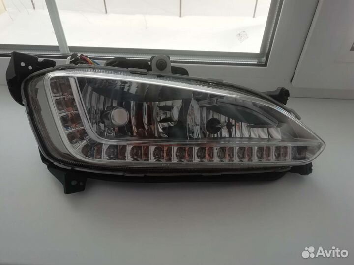 Фара птф правая оригинальная на Hyundai Santa Fe