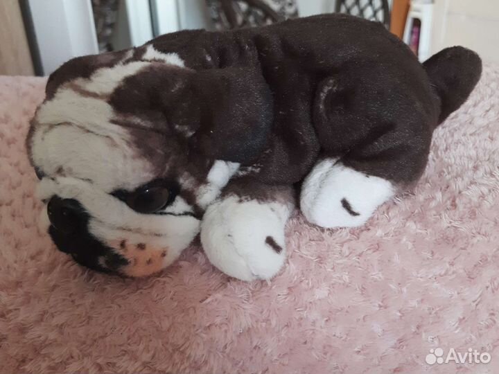 Мягкая игрушка, плюшевый щенок