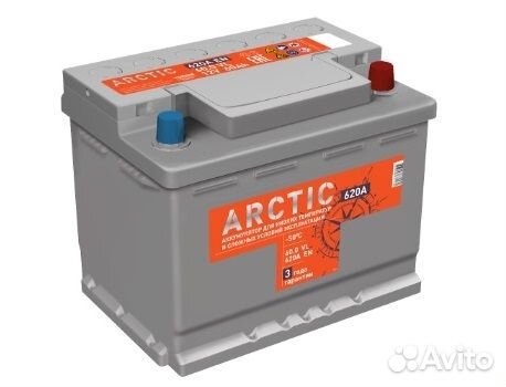 Аккумулятор 60 Ач Titan Arctic 620А