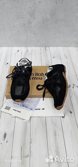 Кроссовки miu miu 2 цвета