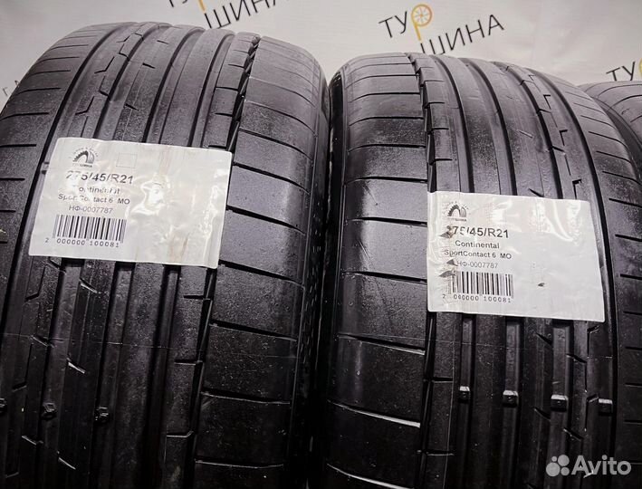 Continental SportContact 6 315/40 R21 94Y