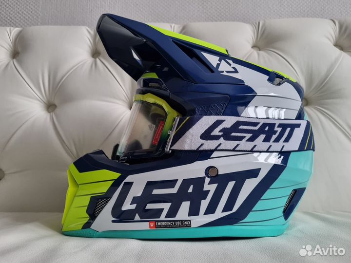 Эндуро Шлем Leatt 7.5 Pro V23 Helmet Kit New