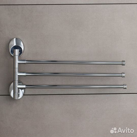 Держатель для полотенец Accoona А11009-3, 3 панели