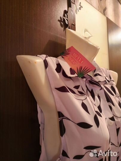 Летнее платье 50-52