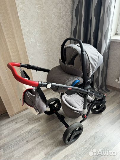 Коляска 3в1 Bebe mobile Movo