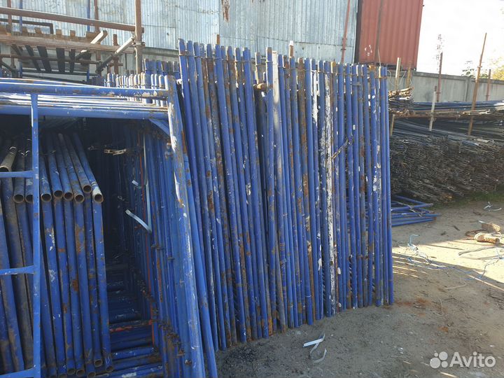 Рамные леса бу фасадные