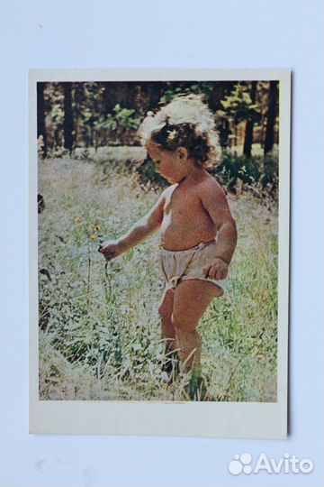 Советские детские открытки 50-х годов