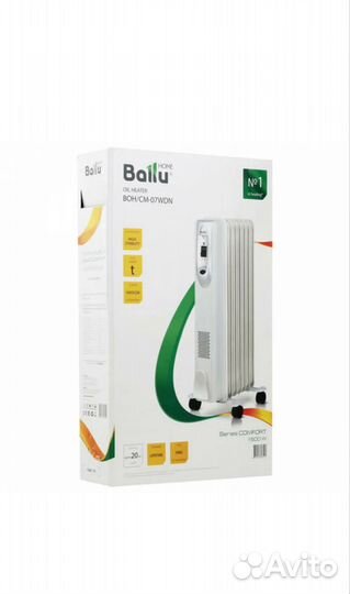 Радиатор масляный Ballu Comfort BOH/CM-07WDN 1500