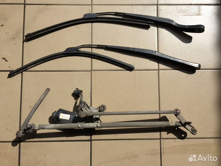 Трапеция моторчик дворников с деффектом Saab 9-3II