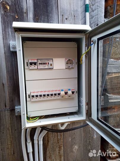 Услуги электрика, электромонтажные работы