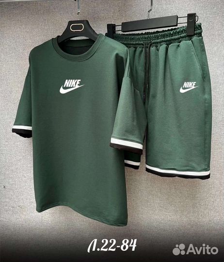 Костюм шорты и футболка мужская nike