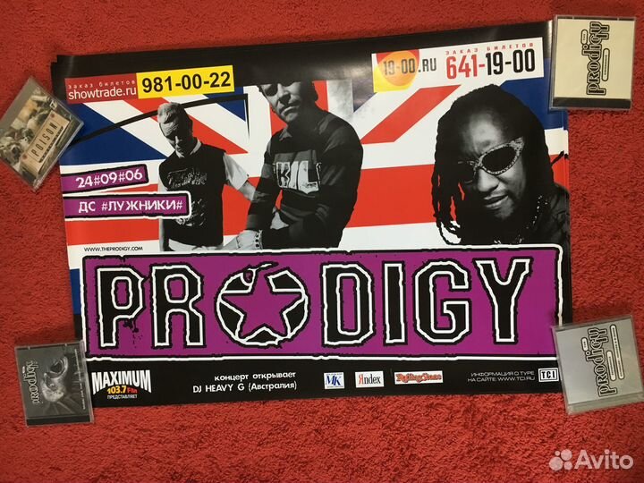 The Prodigy CD, Кассеты, Плакаты