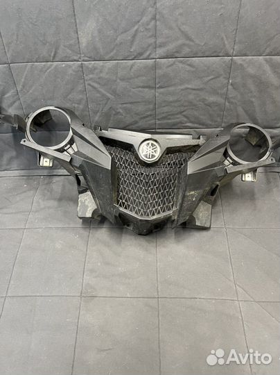 Yamaha grizzly 700 фары пластик бампер