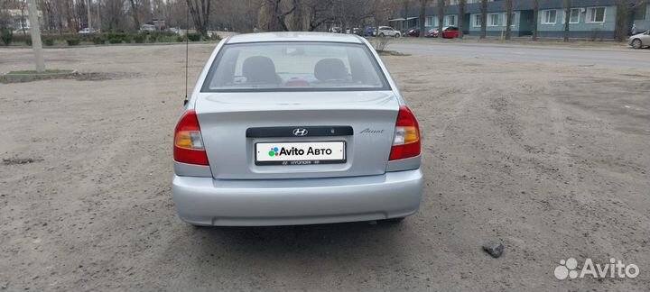 Hyundai Accent 1.5 МТ, 2004, 46 000 км