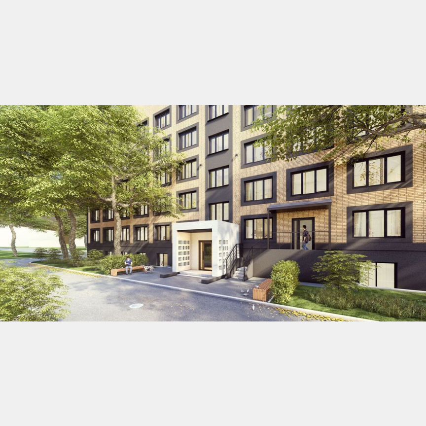 Апартаменты-студия, 34,1 м², 1/5 эт.