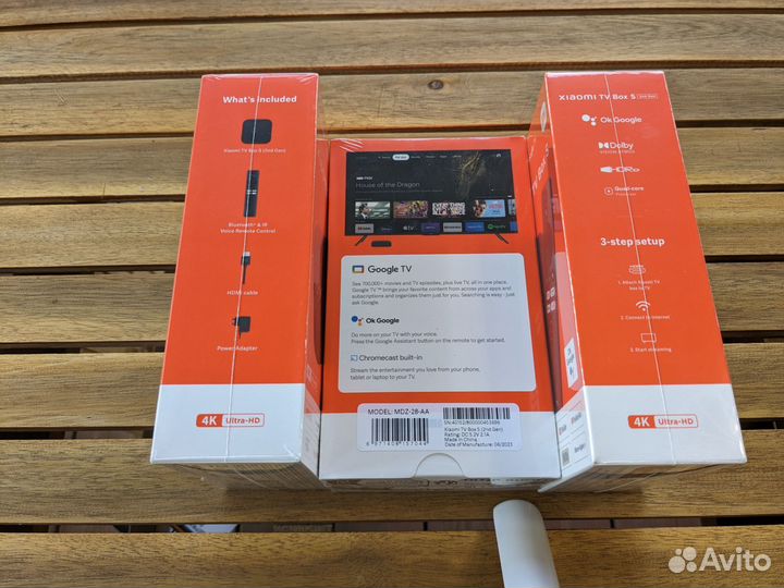 Тв приставка Xiaomi Mi box S второго поколения