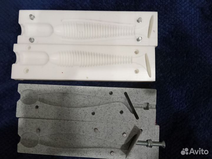 Формы для литья силиконовых приманок