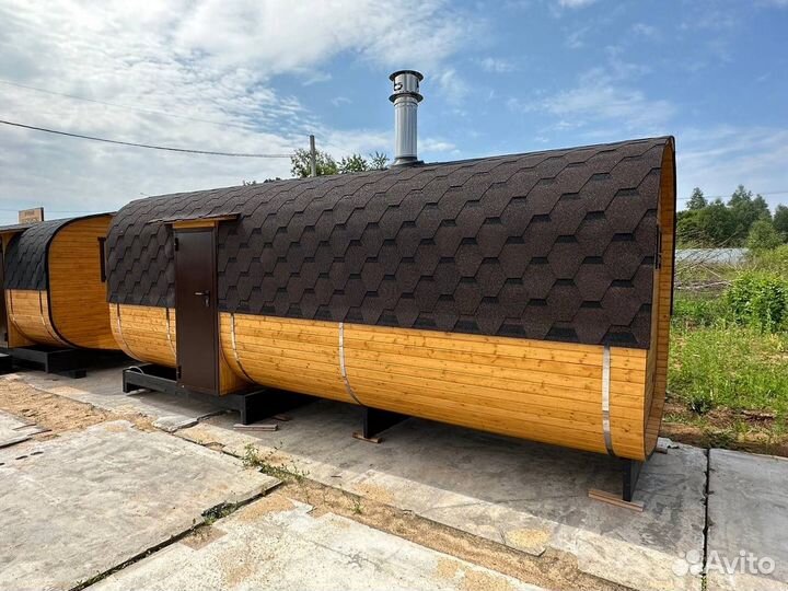 Баня бочка