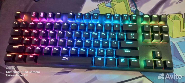 Механическая клавиатура hyperx alloy origins core