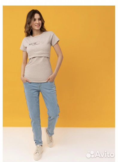 Футболки для беременных и кормящих
