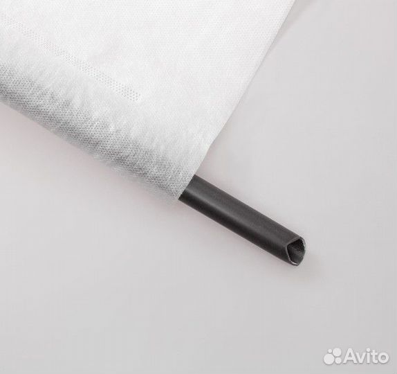 Парник прошитый, длина 6 м, 7 дуг из пластика, дуг