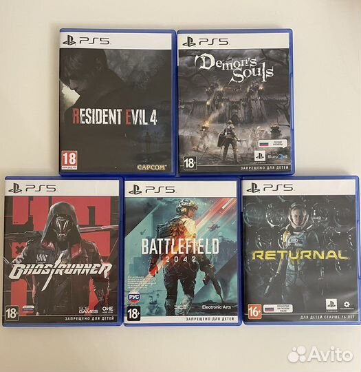 Игры для приставок ps5