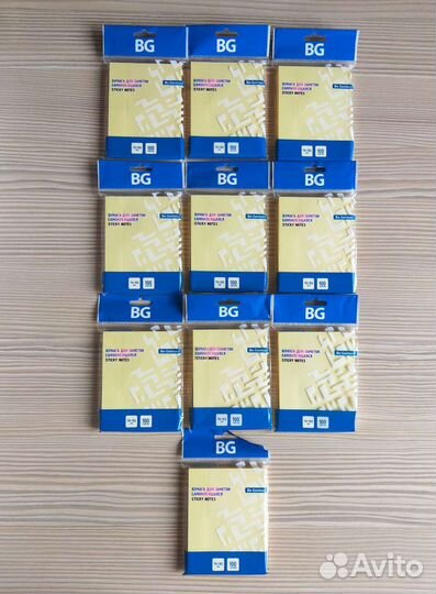 Самоклеящийся блок 10 шт