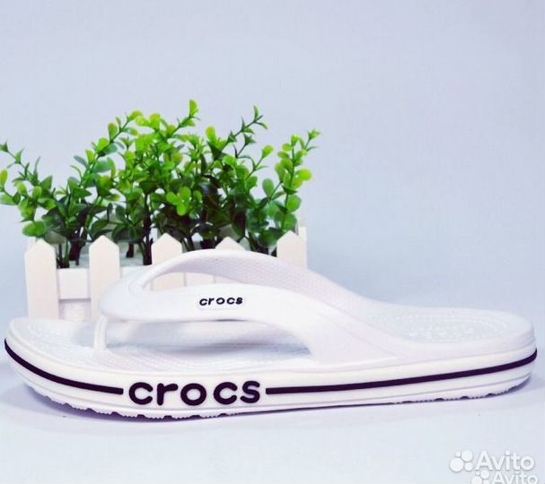 Кроксы сланцы Crocs bayaband flip шлепанцы