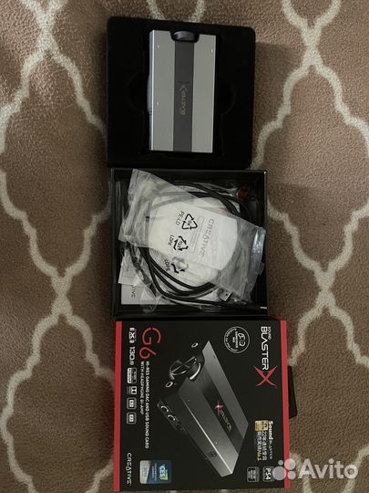 Creative sound blasterx g6
