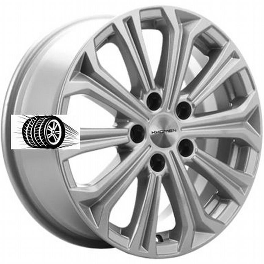 Литые диски Khomen Wheels 6.5×R16 5×110