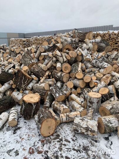 Дрова береза чурками