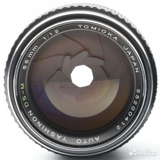 Tomioka Auto Yashinon DS-M 55mm f1,2 + Yashica TL