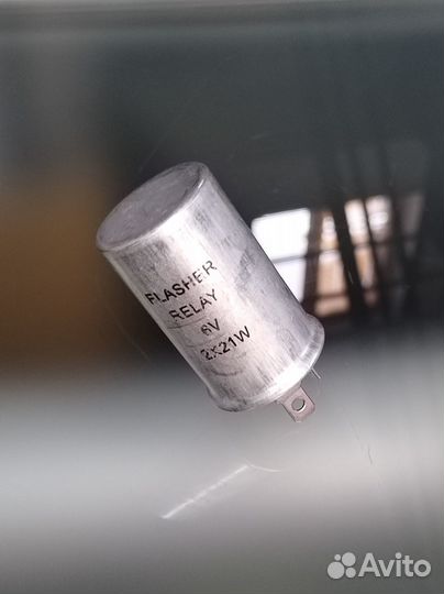 Реле поворотов 6V 2х21W