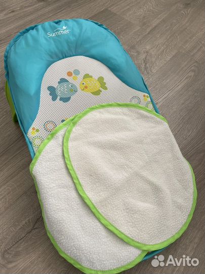 Горка для купания Summer + круг на шею