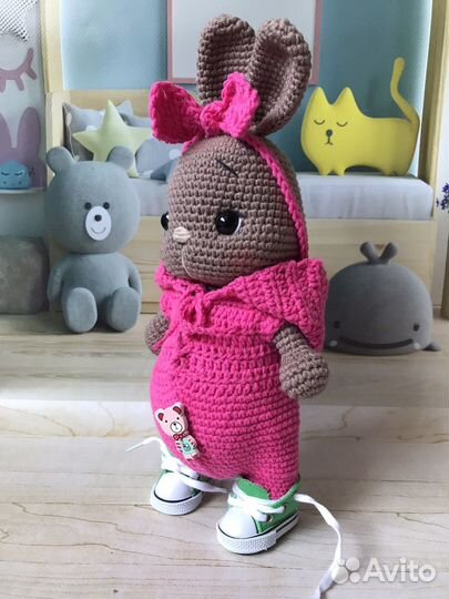 Зайчик малинка