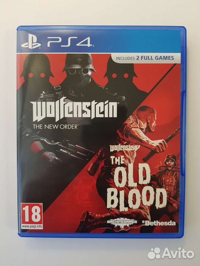PS4 Wolfenstein: The Two Pack Субт. на Рус. яз