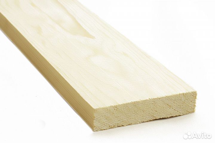 Доска 25х150х6000 мм обрезная хвойных пород пр