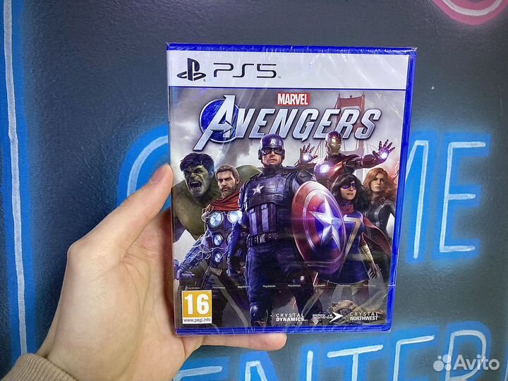 Диск ps5 Marvel Avengers