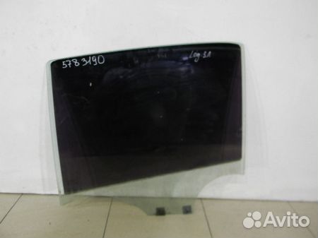 Стекло задней левой двери