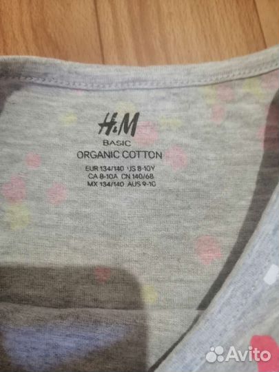 Платье для девочки hm 134 140