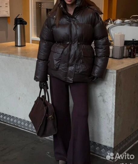 Куртка демисезонная женская 44 46 шоколад