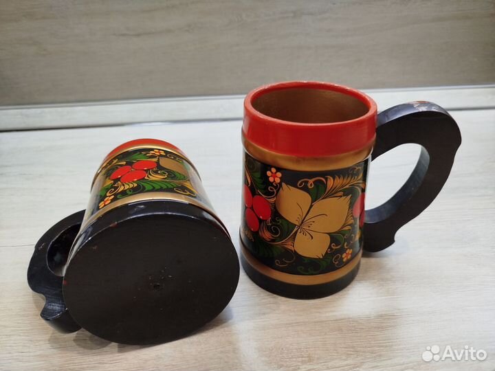 Кружки хохлома СССР