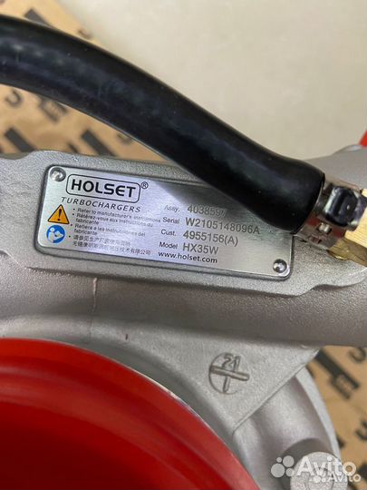Турбокомпрессор Holset HX35W Cummins QSB
