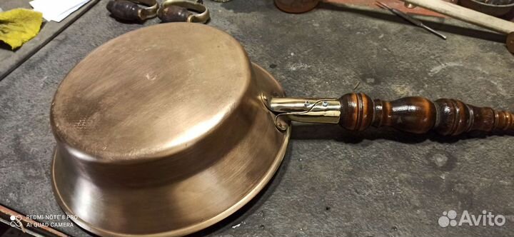 Латунный таз для варенья