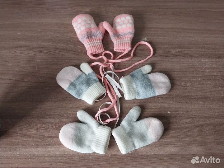 Варежки детские