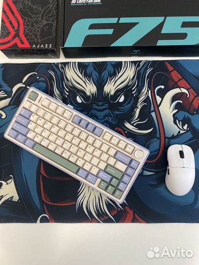 Игровая механическая клавиатура aula f75