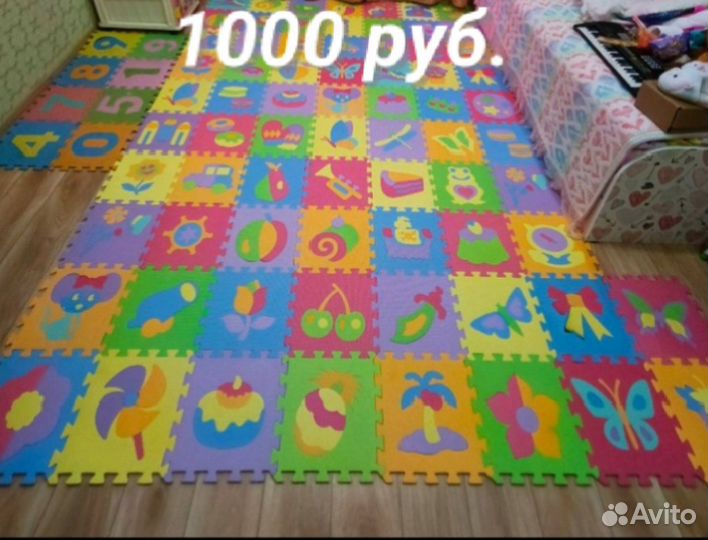 Детский коврик пазл