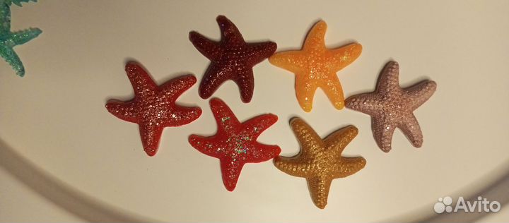 Морские обитатели фигурки из эпоксидки