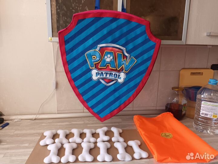 Реквизит для аниматоров щенячий патруль