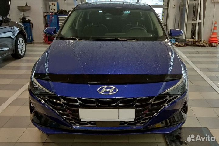 Дефлектор капота Hyundai Elantra 7 CN7